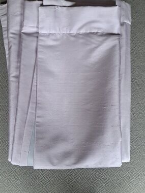 Potter Barn Kids - Lavender Silk Drapes - 2 Panels